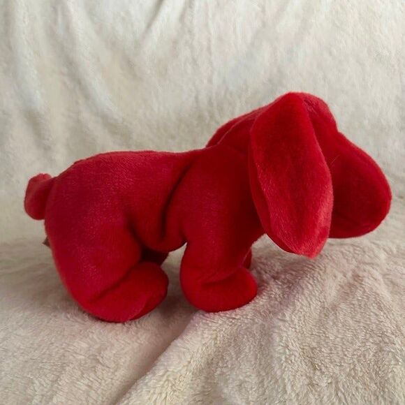 Ty Original Beanie Buddy Retired Plush Beanie Baby 1996 Rover The Dog 12” Toy - Picture 4 of 7